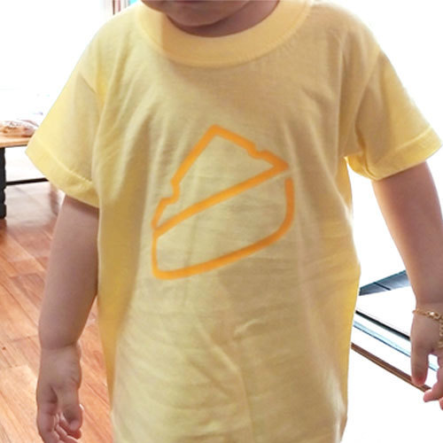 치즈 유아동 디자인 티셔츠